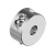 Кольцо зажимное D=2 mm, A4 для стального троса (за